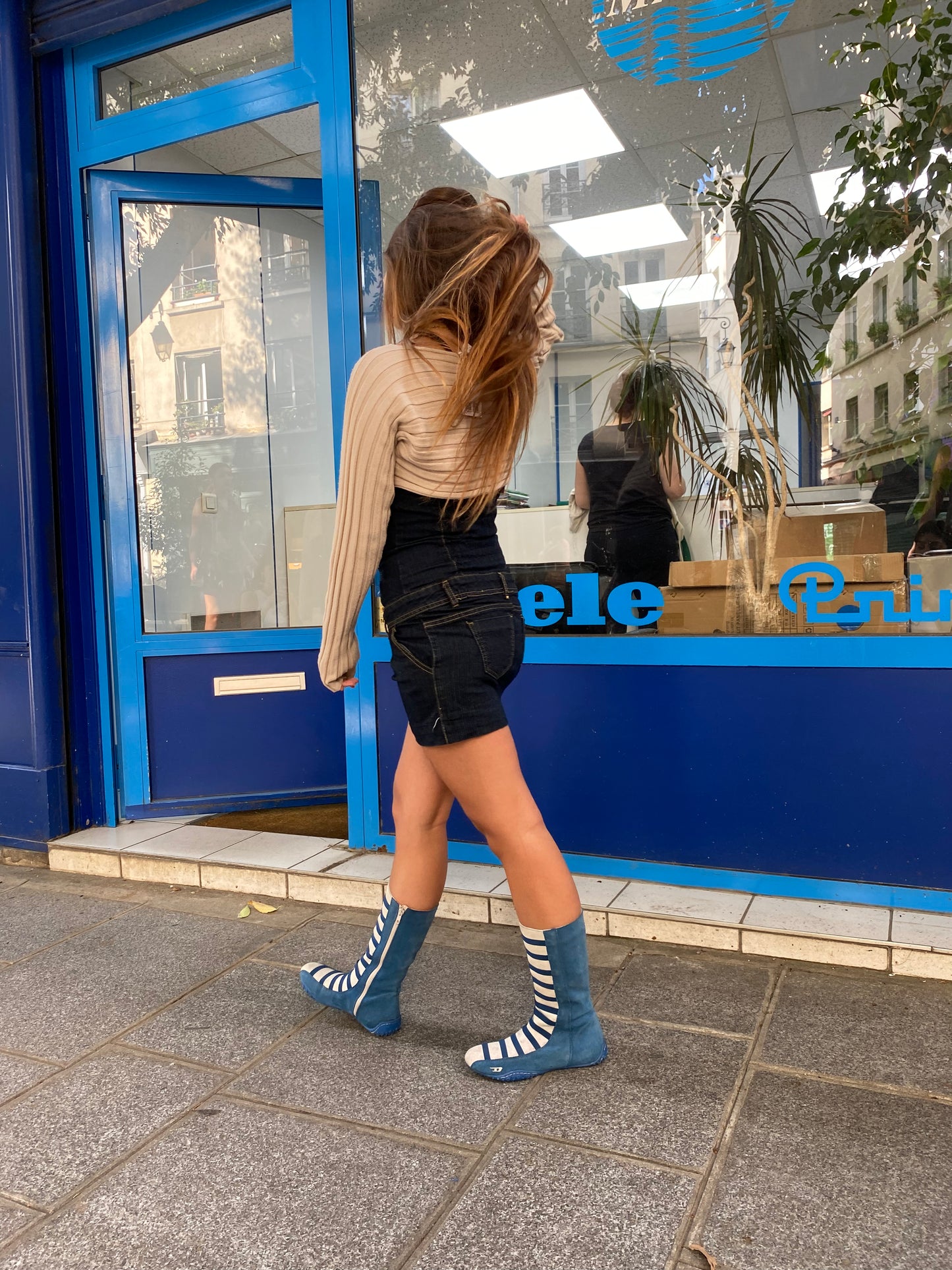 Bottes Style moto vintage Diesel