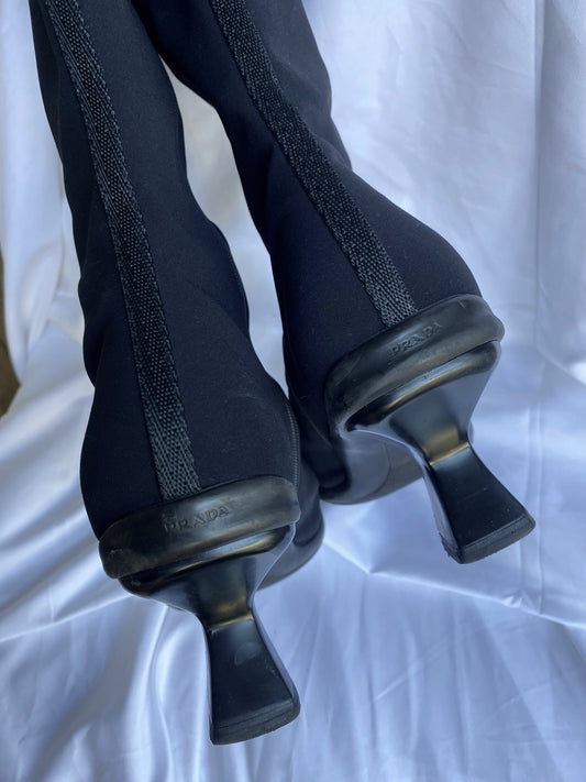 Boots neoprene Prada FW 1999