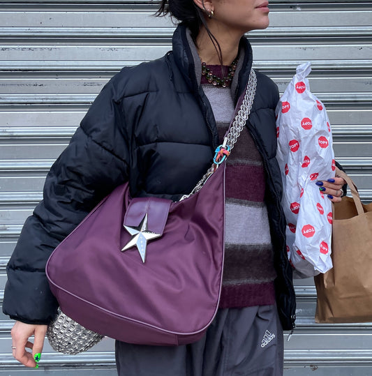 Cross body "étoile" Mugler nylon