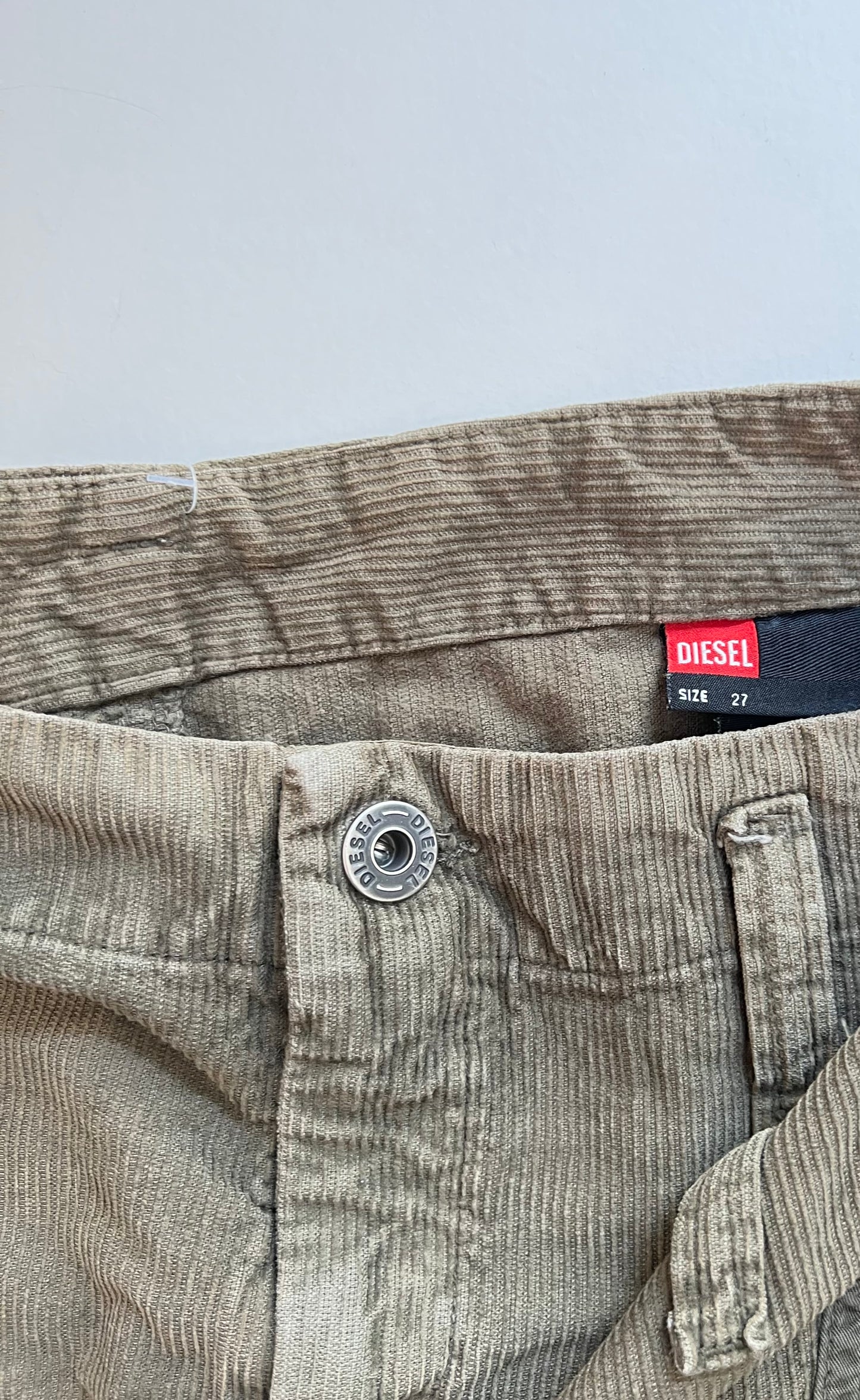 Diesel low rise mini skirt