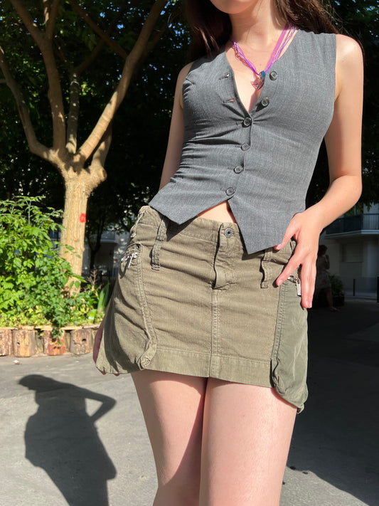 Diesel low rise mini skirt